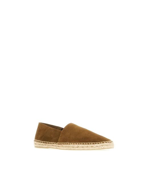 Espadrilles di Tom Ford in Natural da Uomo