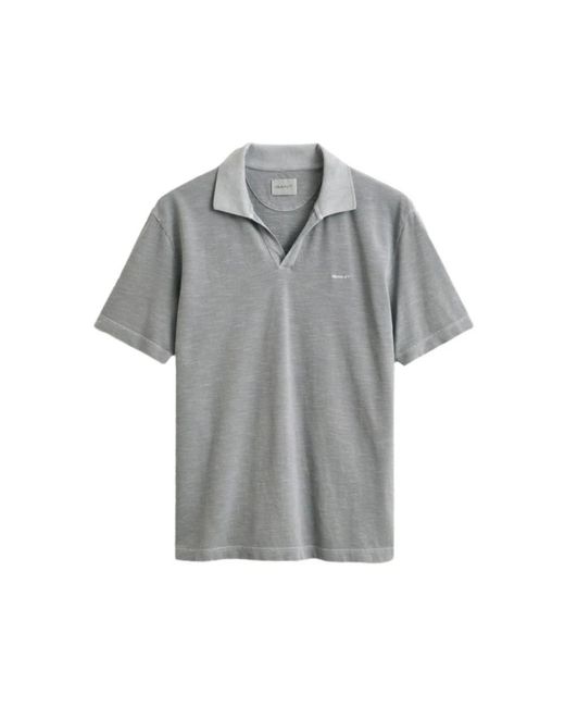 Gant Tops ,Grijs in het Gray voor heren