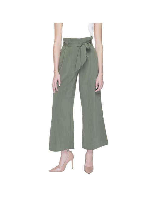 Pantalones palazzo colección primavera/verano ONLY de color Green