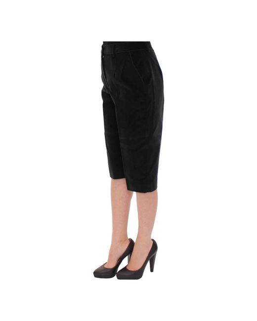 Dolce & Gabbana Black Bermudas