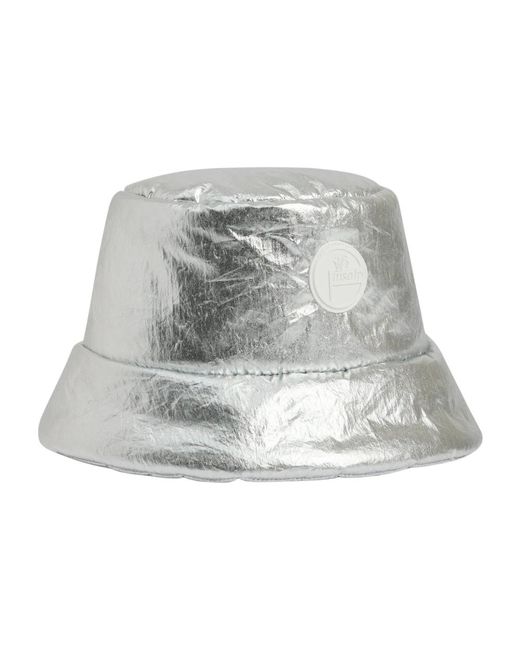 Fusalp Gray Metallic Bucket Hat