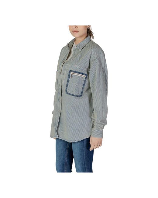 Shirts di Replay in Gray