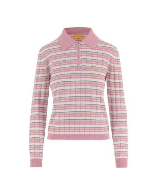 Guest In Residence Pink Polo Shirts