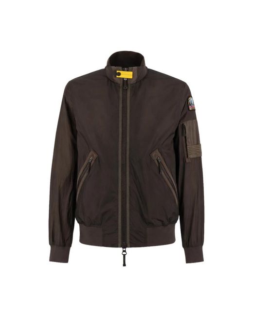 Parajumpers Black Bomber Jackets for men