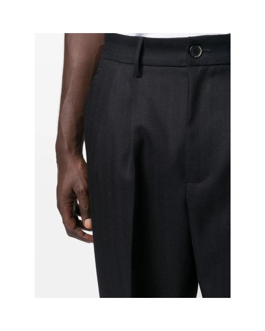 Trousers > straight trousers Barena pour homme en coloris Black