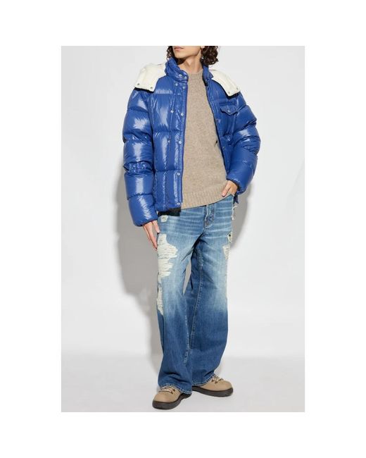Moncler Jassen ,Blauw ,Serfanto Donsjas in het Blue voor heren