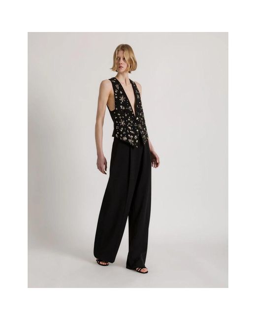 Vests Alberta Ferretti de color Black