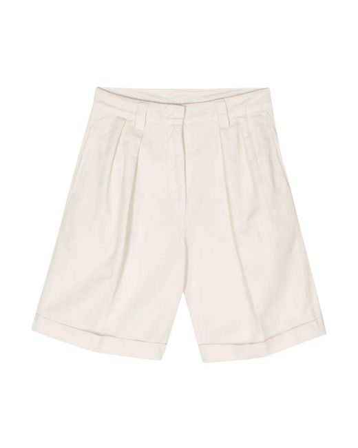 Casual Shorts Aspesi de color Natural