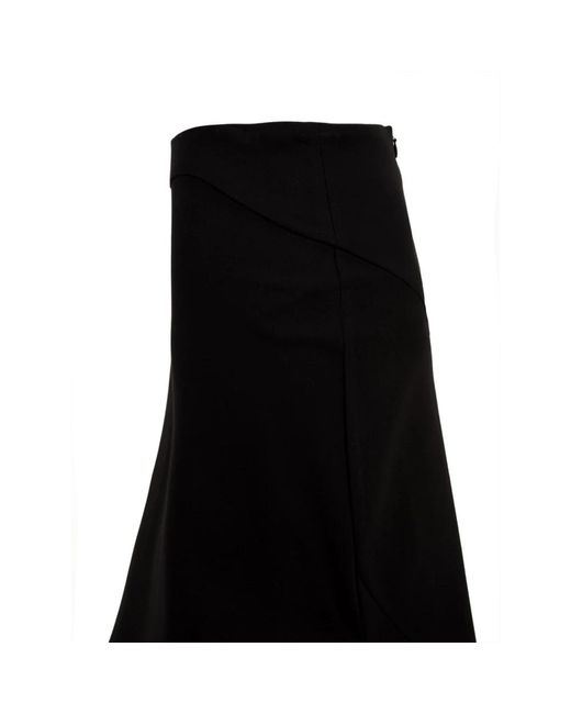 Aspesi Black Midi Skirts