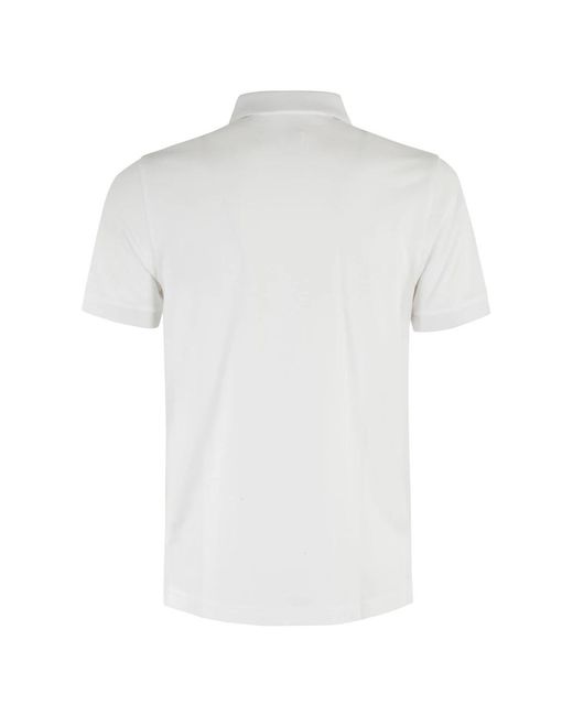 Fay White Polo Shirts for men