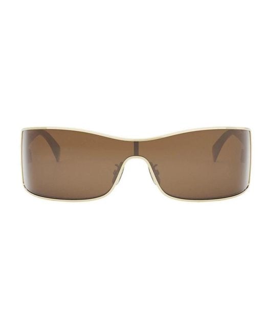 Céline Brown Maxi Metal Triomphe Cl40283U 30E