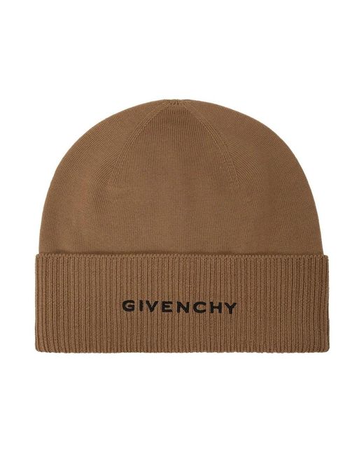 Givenchy Brown Beanies for men