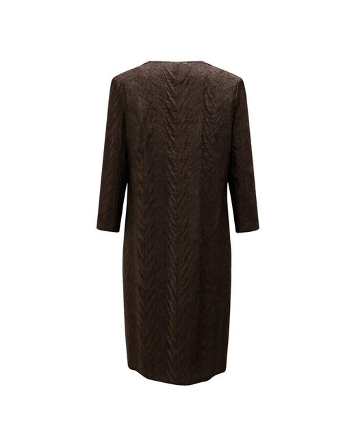 MEIMEIJ Brown Shirt Dresses