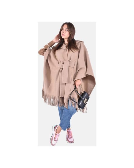 Pinko Brown Capes