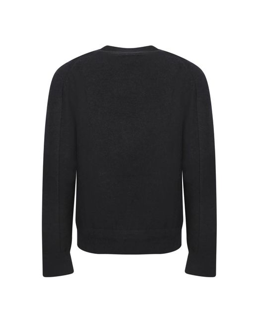 Zegna Black Round-Neck Knitwear for men