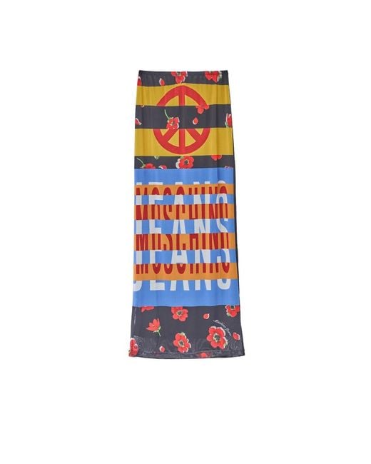 Moschino Blue Maxi Skirts