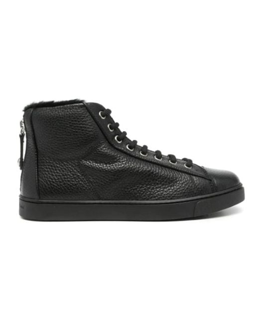 Gianvito Rossi Black Sneakers
