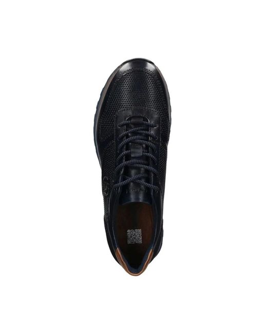 Bugatti Blaue freizeit-sneakers für männer in Black für Herren