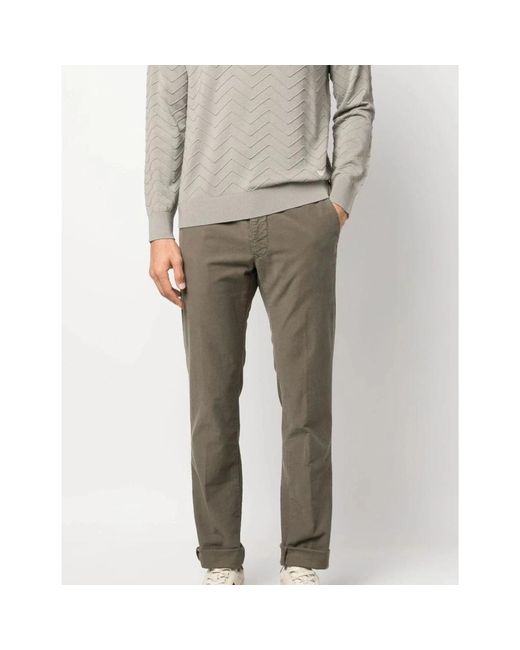 Incotex Gray Chinos for men