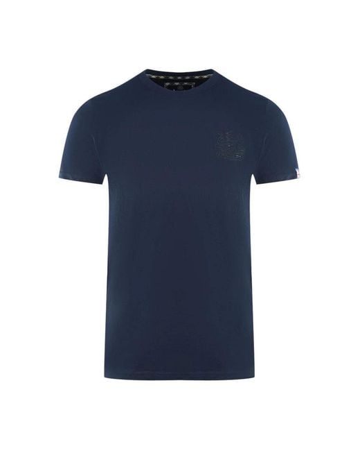 Aquascutum Blue T-Shirts for men