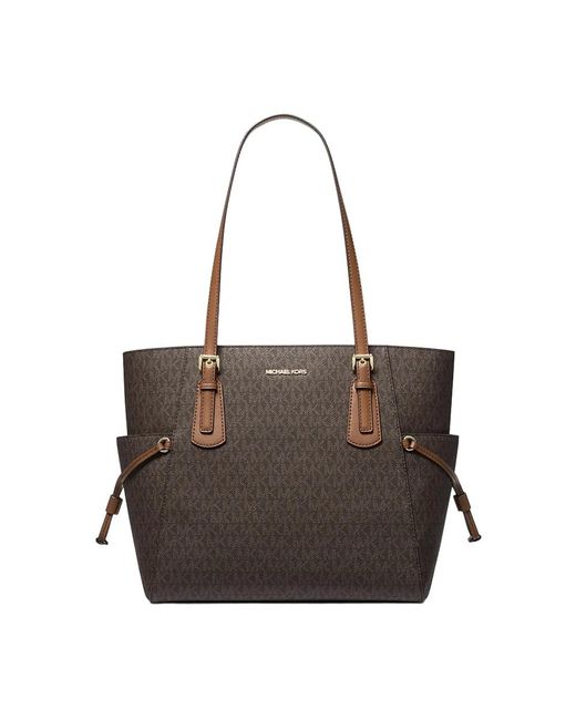 Michael Kors Brown Shopping Bags