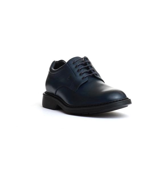 Hogan Blue Laced Shoes for men