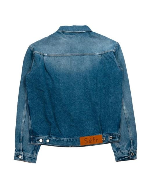 Jackets > denim jackets Séfr pour homme en coloris Blue