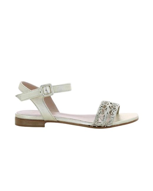 Flat Sandals di DONNA LEI in White