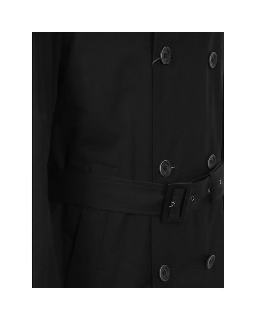 Herno Belted Jas in het Black voor heren