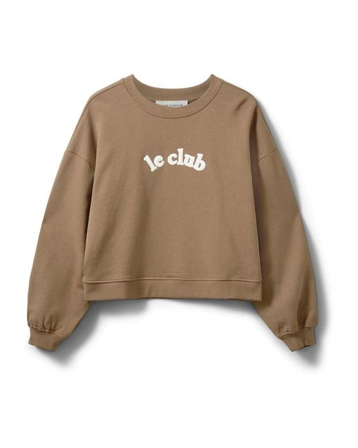 Sofie Schnoor Hoodies & Sweatvesten ,Bruin ,Sweatshirts in het Brown