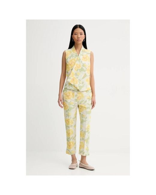 Vests di KENZO in Metallic