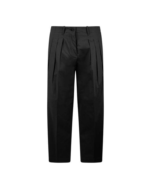 Nine:inthe:morning Black Straight Trousers