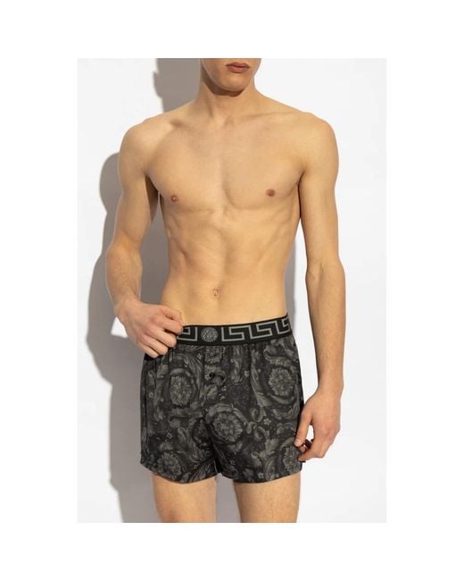 Versace Black Bottoms for men