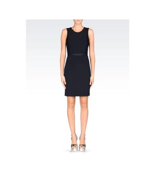 Emporio Armani Blue Short Dresses