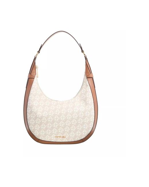Michael Kors Natural Shoulder Bags