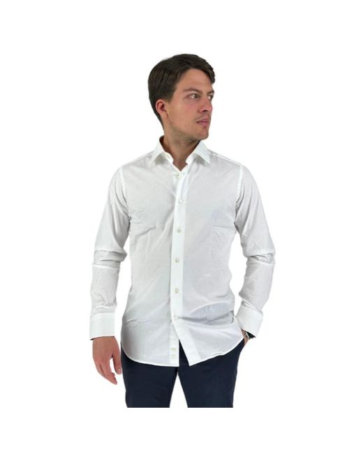 Alviero Martini 1A Classe White Casual Shirts for men