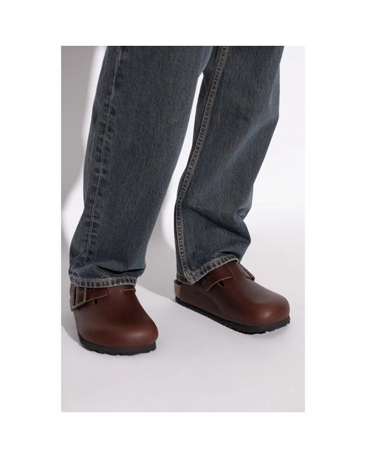 Birkenstock Brown Mules for men
