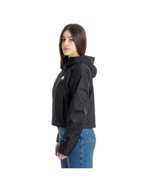 The North Face Black Cropped quest jacke