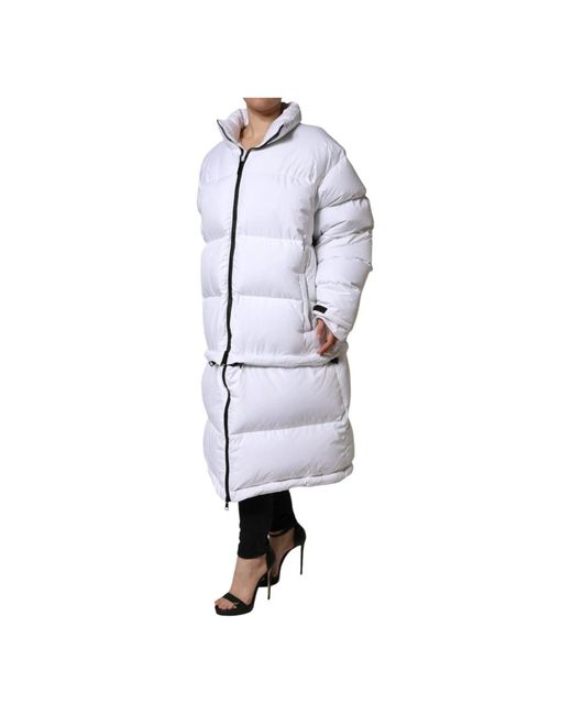 Dolce & Gabbana Blue Parkas