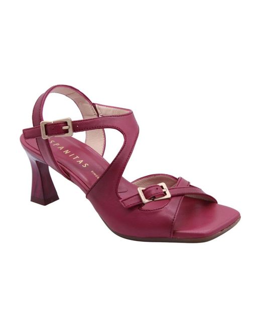 Hispanitas Pink High Heel Sandals