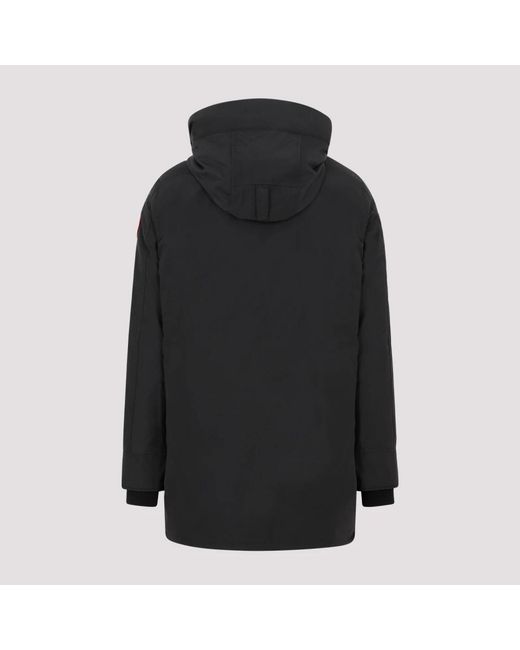 Canada Goose Black Langford Parka Jacket for men