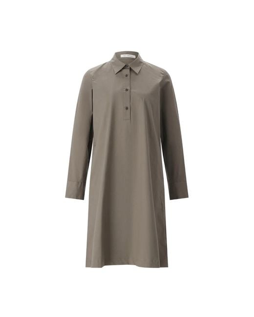 Lis Lareida Gray Shirt Dresses