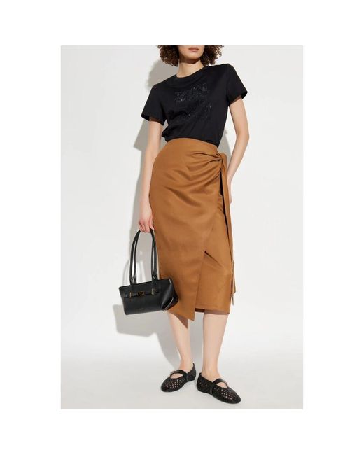 Midi Skirts Max Mara de color Brown