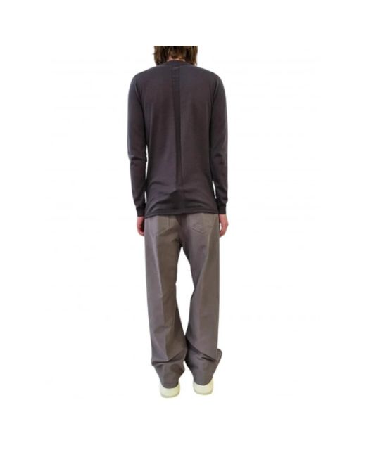 Rick Owens Gray Turtlenecks for men