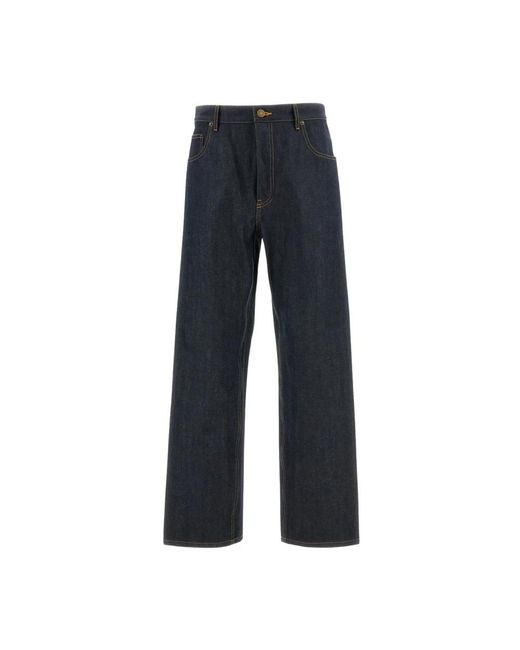 Thom Browne Wide Jeans in het Blue voor heren