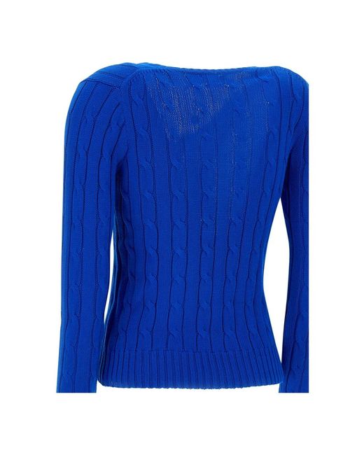 Ralph Lauren Blue Stilvolle polo sweaters kollektion
