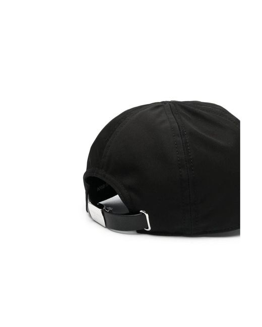 Giorgio Armani Black Caps for men