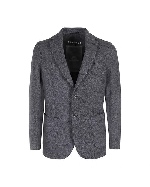 Circolo 1901 Gray Blazers for men