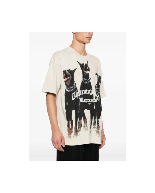 Represent White T-Shirts for men
