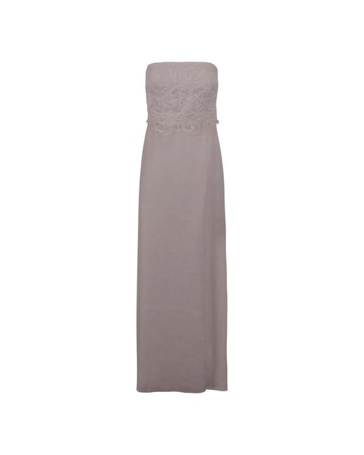 Ermanno Scervino Gray Gowns
